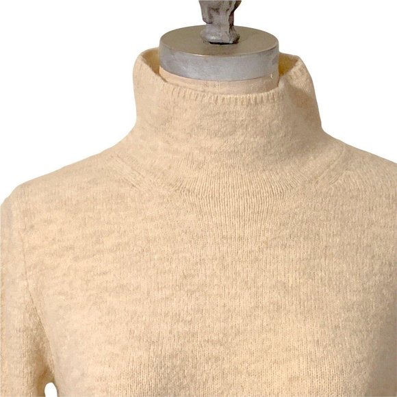 Club Monaco Heathered Brown Mock Turtleneck - Picture 2 of 7